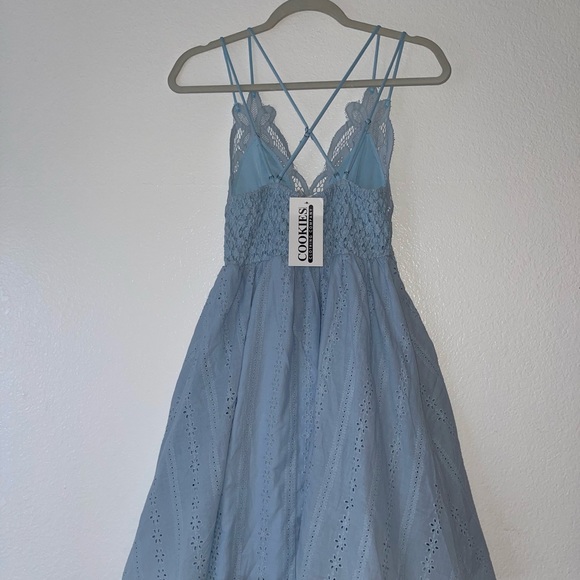 Cookies Clothing Co. Ice Blue Lace sundress! NWT - Picture 3 of 5